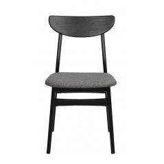 RO Rodham Chair Black/Dark Grey